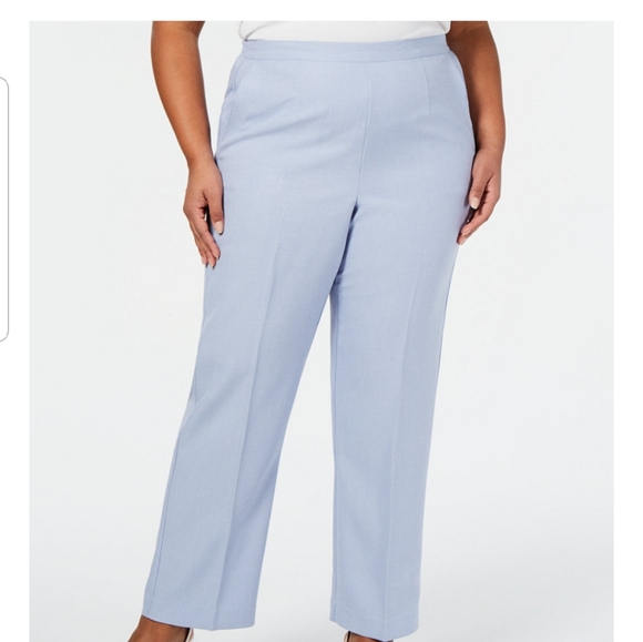 alfred dunner out of the blue classic fit denim pull on pants